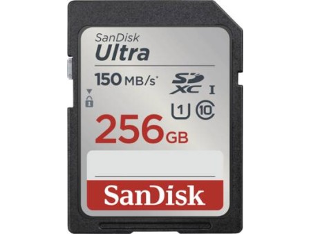 Ultra SDXC 256GB 150MBs UHSI